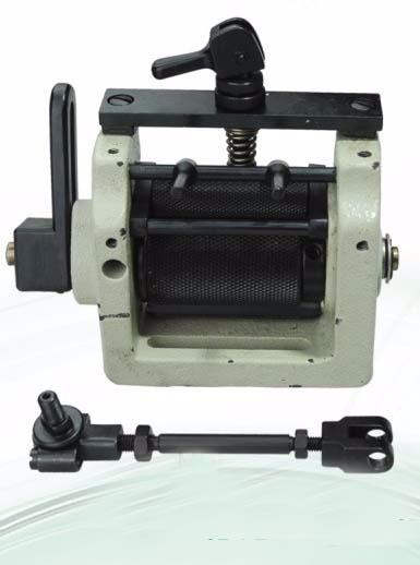 00-140 DISPOSITIVO DE MEDICIÓN FRONTAL para tracción elástica para kansai Máquina de coser de agujas múltiples