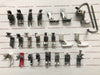 Kit completo de prensatelas para JUKI DDL-555 5550 5600 8300 8500 8700 9000 Máquina De Coser Recta Industrial