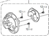 SA1745001 / SB0549001 Hook Set / Shuttle Hook for BROTHER HE-800A / HE-800B Computerized Button Hole Machine